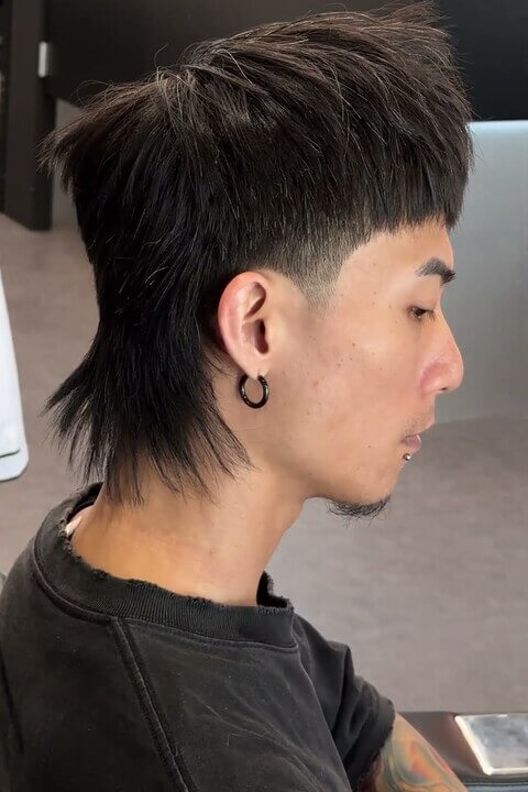 狼尾剪裁