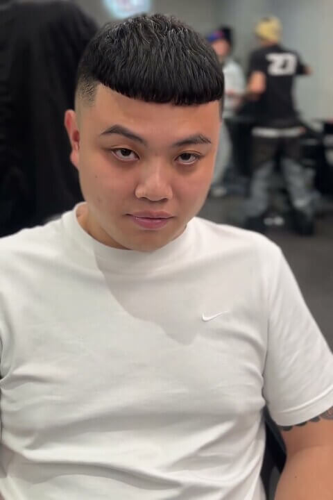 紋理感凱薩頭 手棒燙