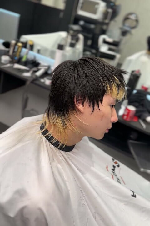紋理剪裁 狼尾