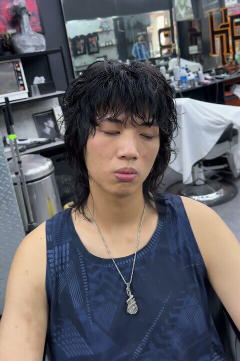 日系燙髮 狼尾